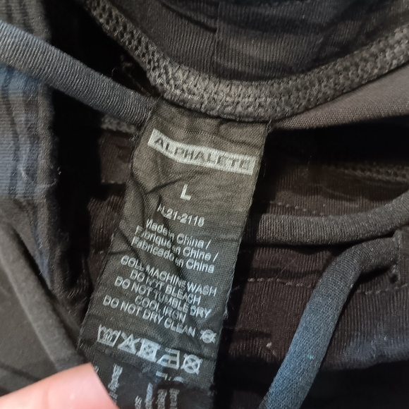 Alphalete Dark Camouflage Joggers Men Sz L - Picture 3 of 4